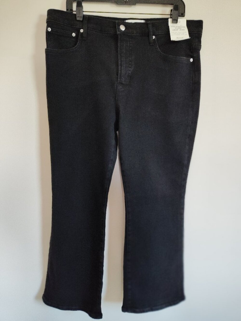 Madewell Stretch Flare Crop Jean